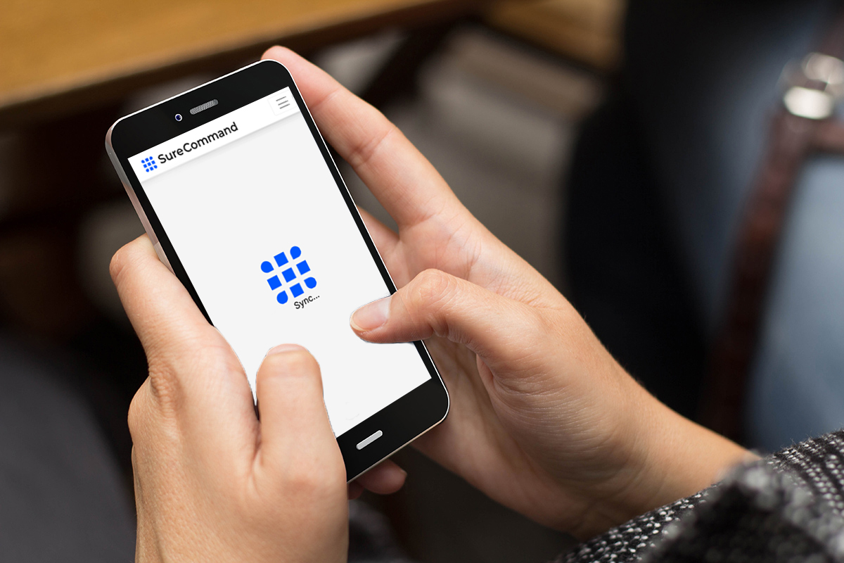 SureCommand mobile application getting sync with the server after getting internet connection