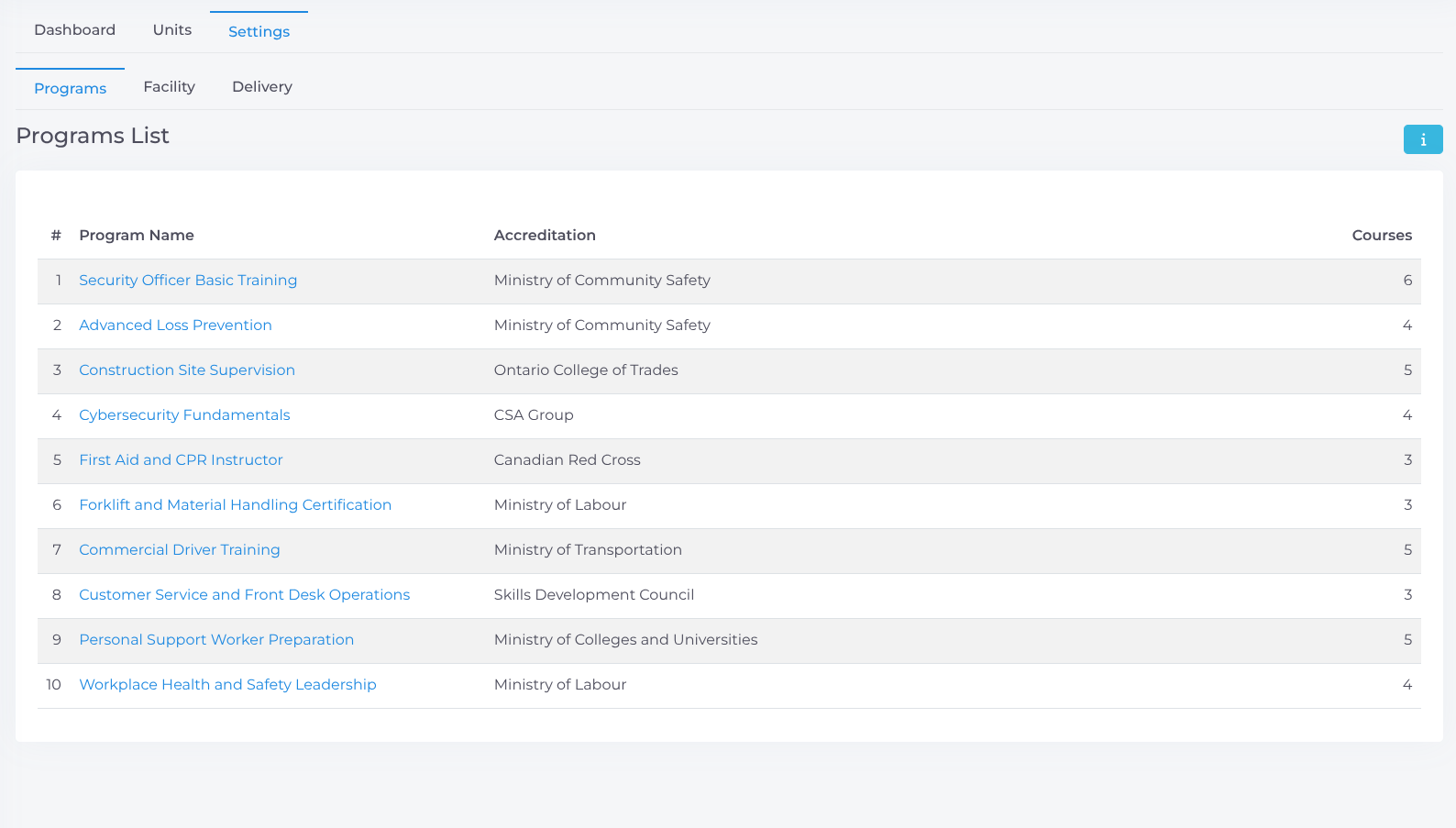 education-manager-settings-programs-list