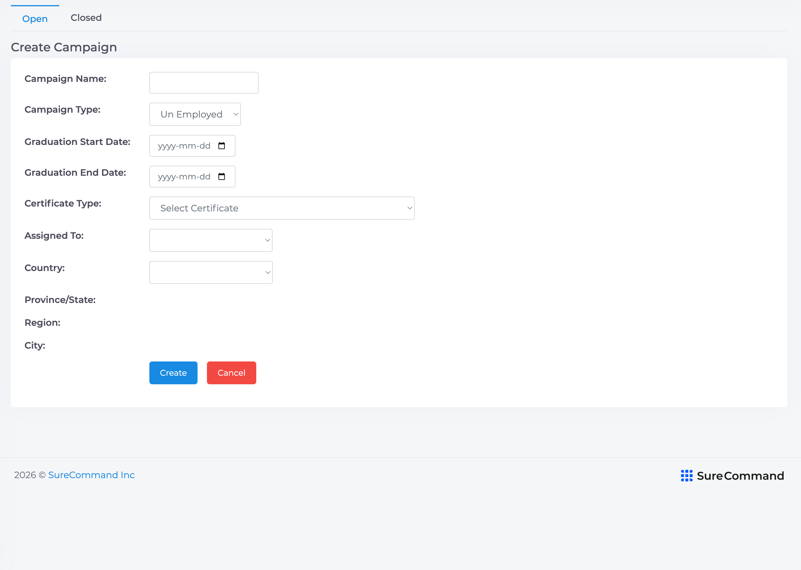 Create a Campaign