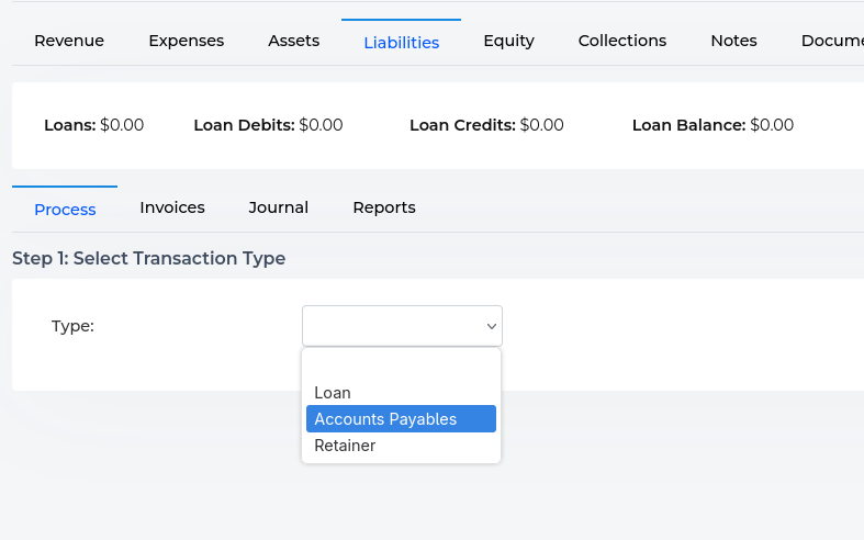Liability Record keeping System