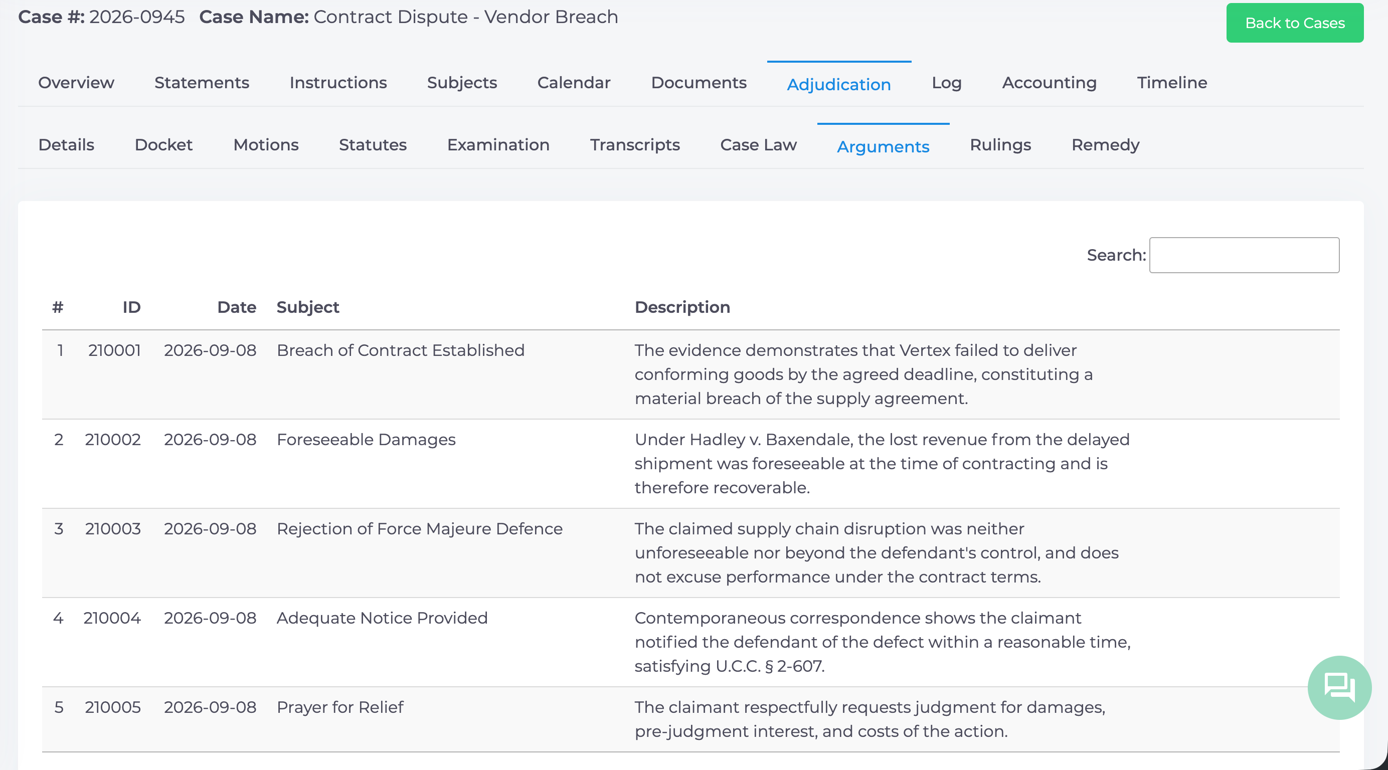 my-management-my-legal-case-view-adjucation-arguments