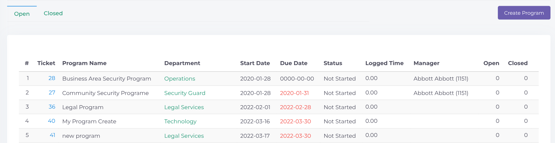 workorders-programs-list