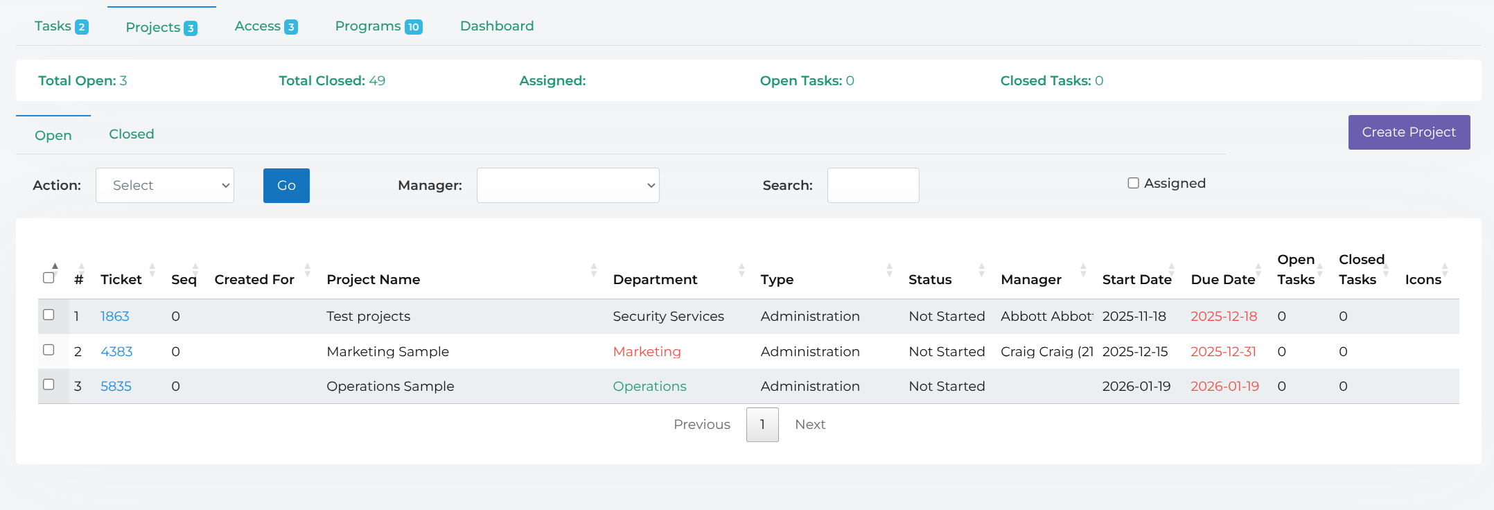 workorders-projects-list