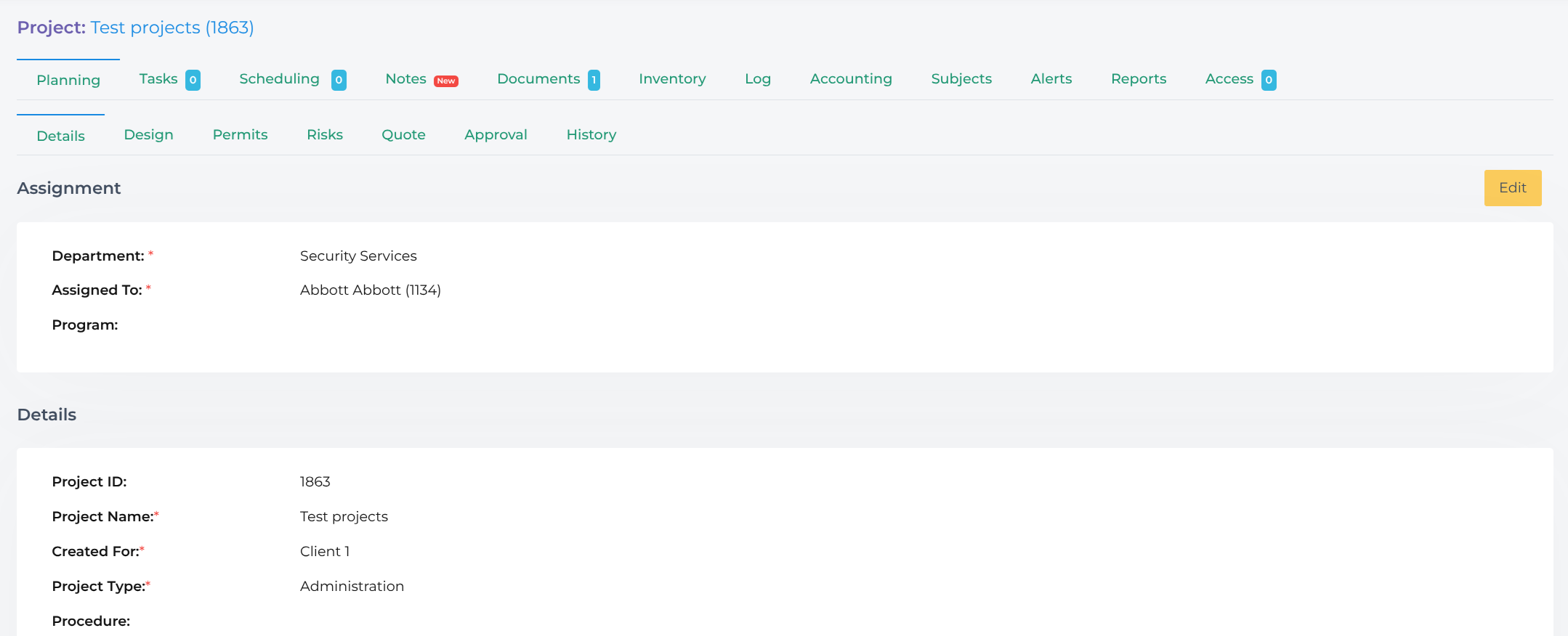 Project Details