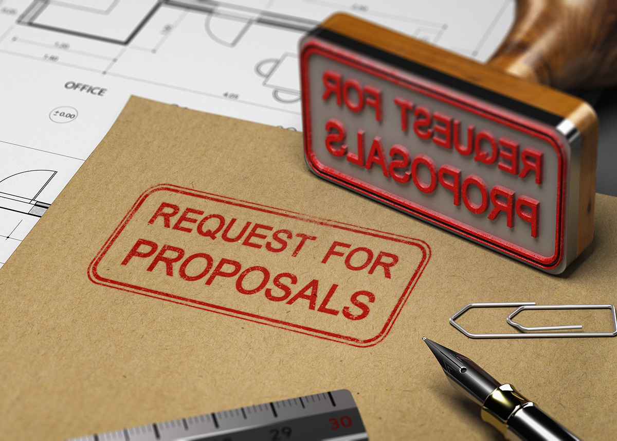 Request for proposal envelope